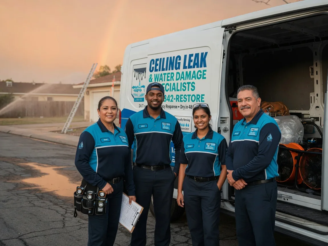 Ceiling Leak Cleanup company in Hanna, WY