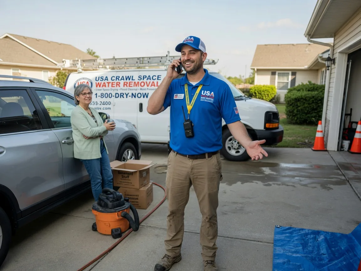 Crawl Space Water Removal Hanna, WY FAQs